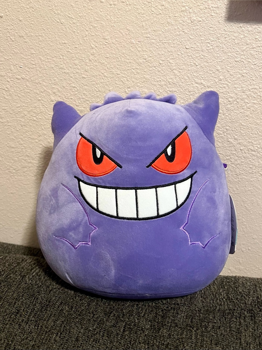 Gengar Squishmallow 10” Kellytoy Authentic Pokémon Limited Edition Nintendo